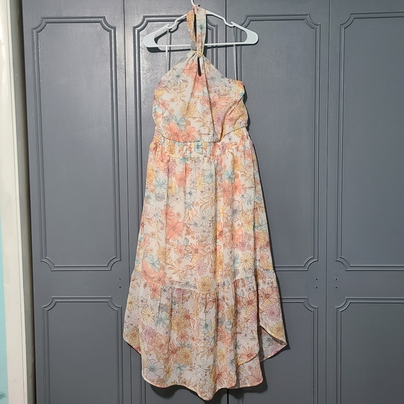 Maurices Pastel Floral Dress L - Picture 1 of 10